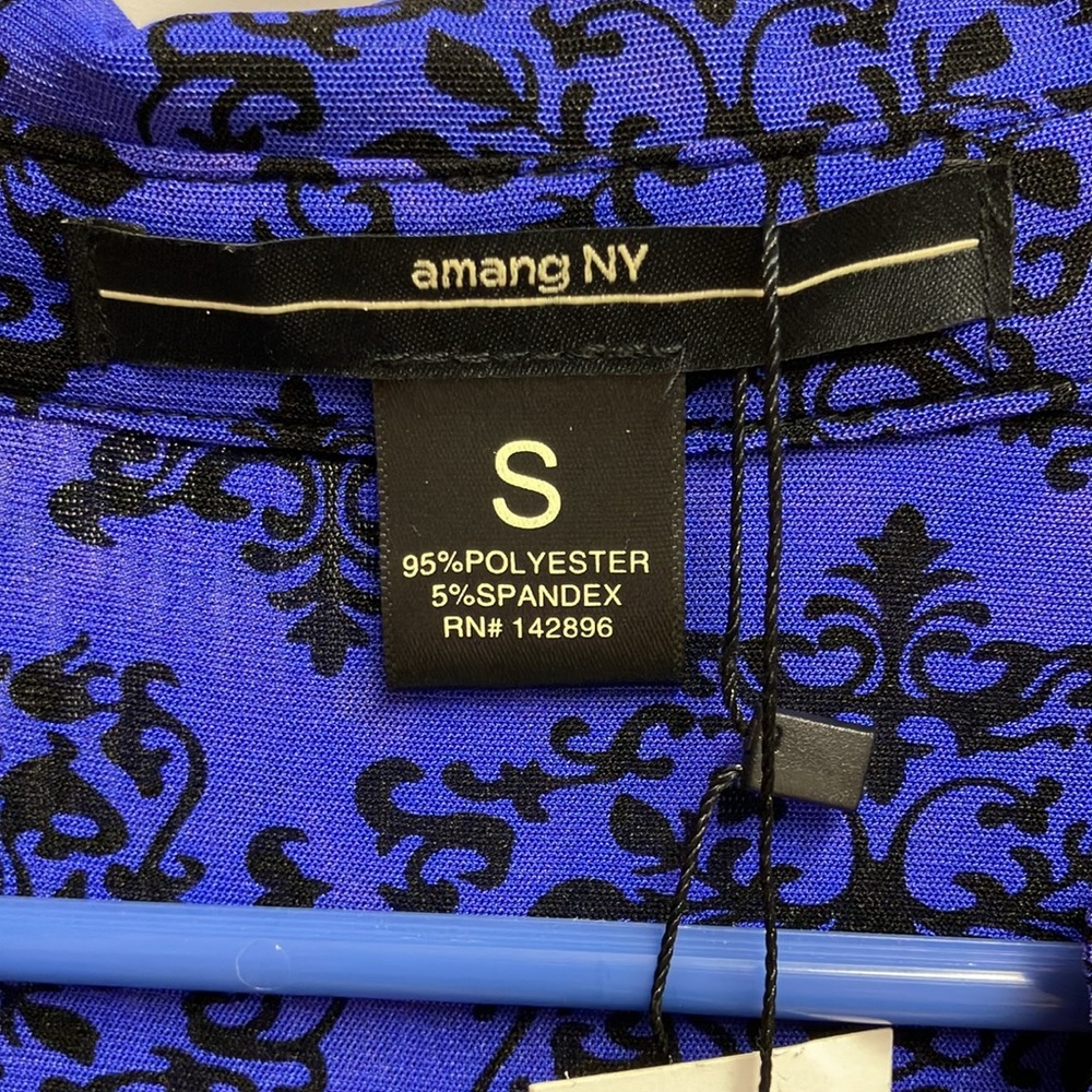 Deep Blue button up - Picture 3 of 3